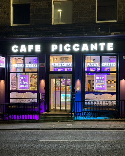 Cafe Piccante Edinburgh 